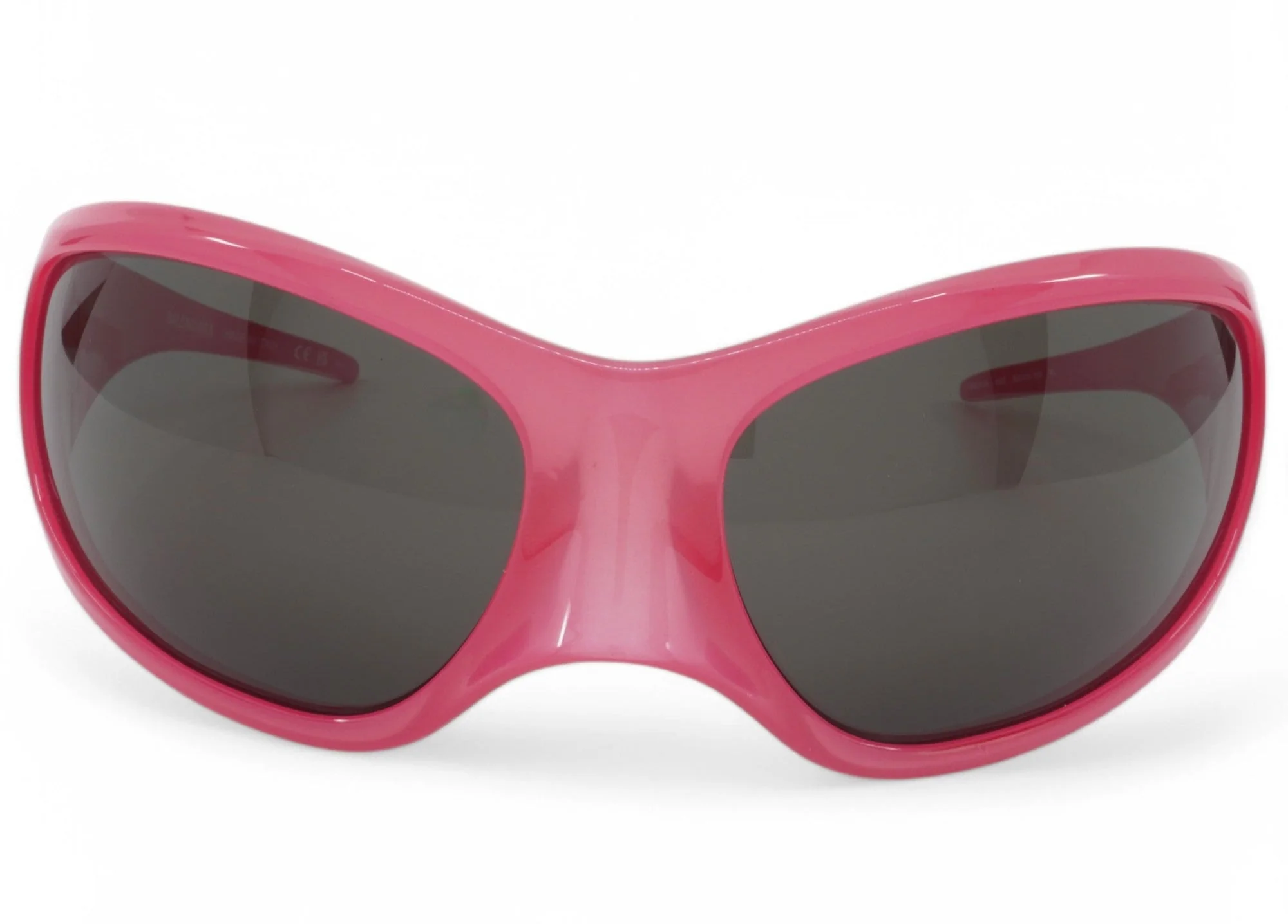 Unisex Balenciaga Cat Eye Sunglasses - Pink - Image 4