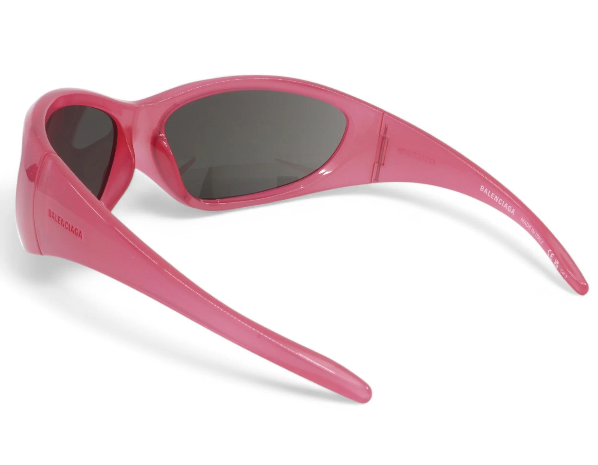 Unisex Balenciaga Cat Eye Sunglasses - Pink - Image 5