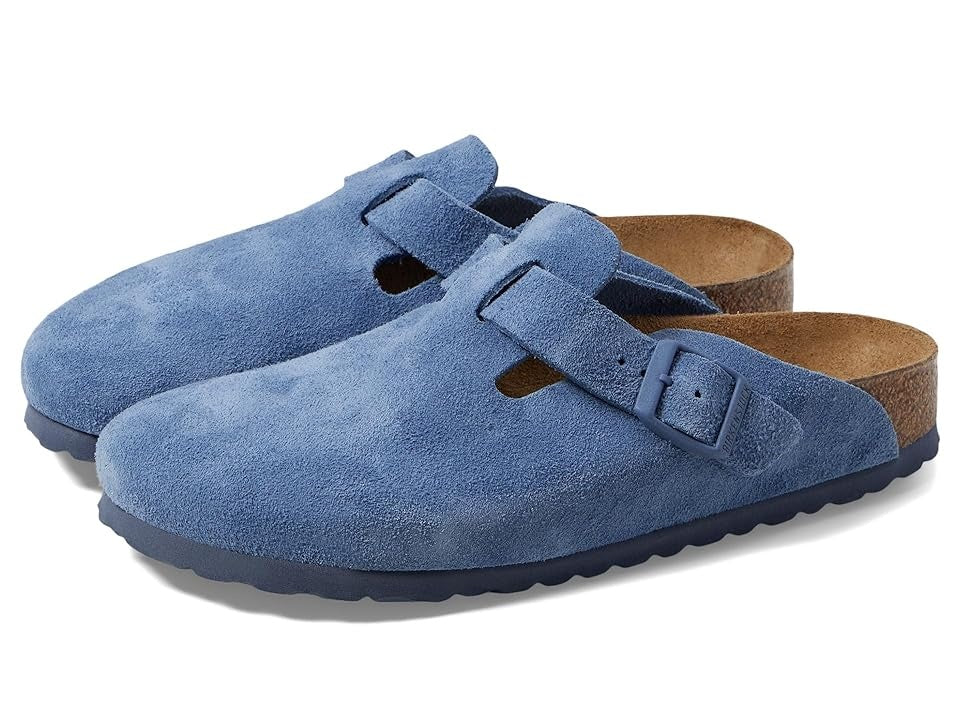 Birkenstock Boston Soft Footbed Suede Leather Clogs - Image 10