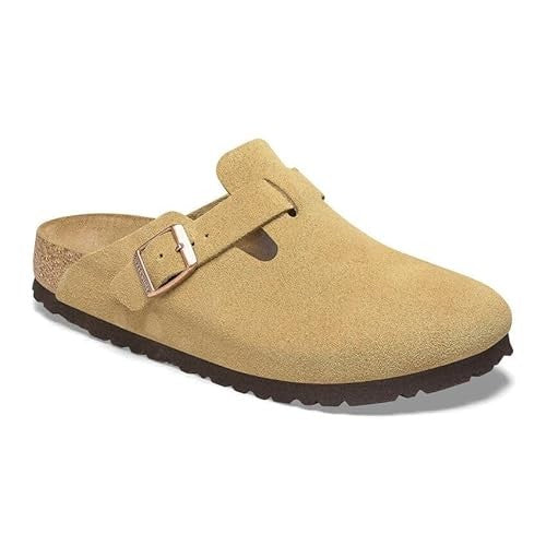 Birkenstock Boston Soft Footbed Suede Leather Clogs - Image 17