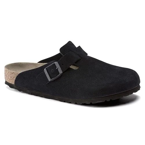 Birkenstock Boston Soft Footbed Suede Leather Clogs - Image 19
