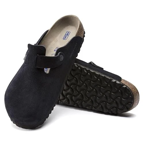 Birkenstock Boston Soft Footbed Suede Leather Clogs - Image 21