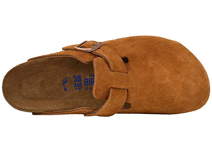 Birkenstock Boston Soft Footbed Suede Leather Clogs - Image 22