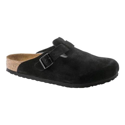 Birkenstock Boston Soft Footbed Suede Leather Clogs - Image 3
