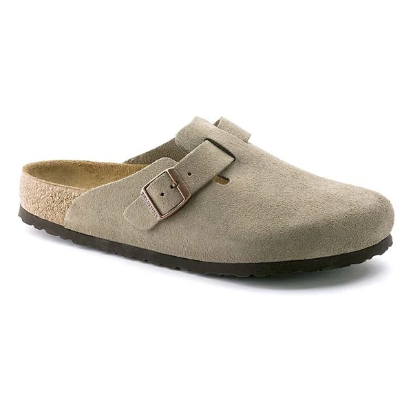 Birkenstock Boston Soft Footbed Suede Leather Clogs - Image 33