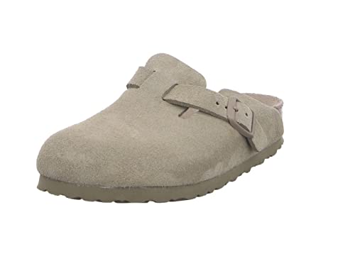 Birkenstock Boston Soft Footbed Suede Leather Clogs - Image 36