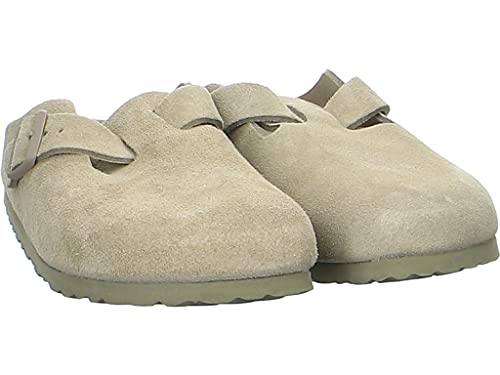Birkenstock Boston Soft Footbed Suede Leather Clogs - Image 37