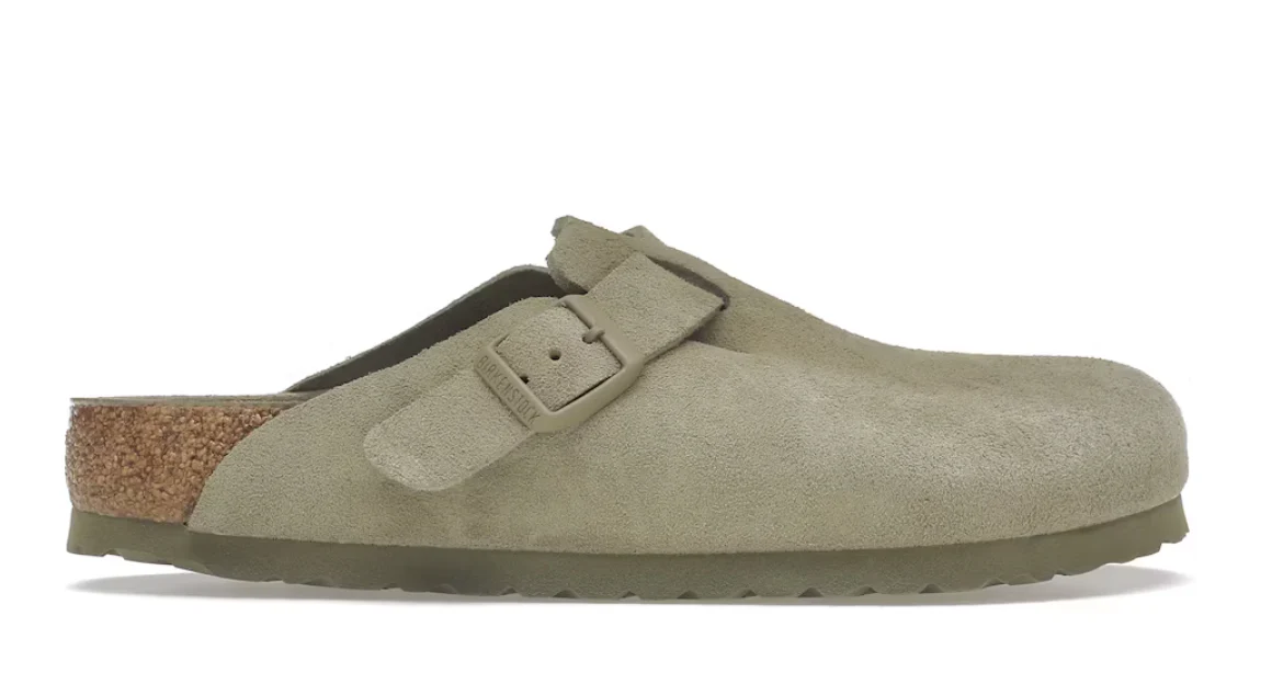 Birkenstock Boston Soft Footbed Suede Leather Clogs - Image 38