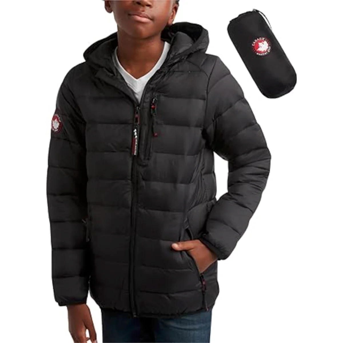 Canada Weather Gear Boy's Packable Jacket - Image 5