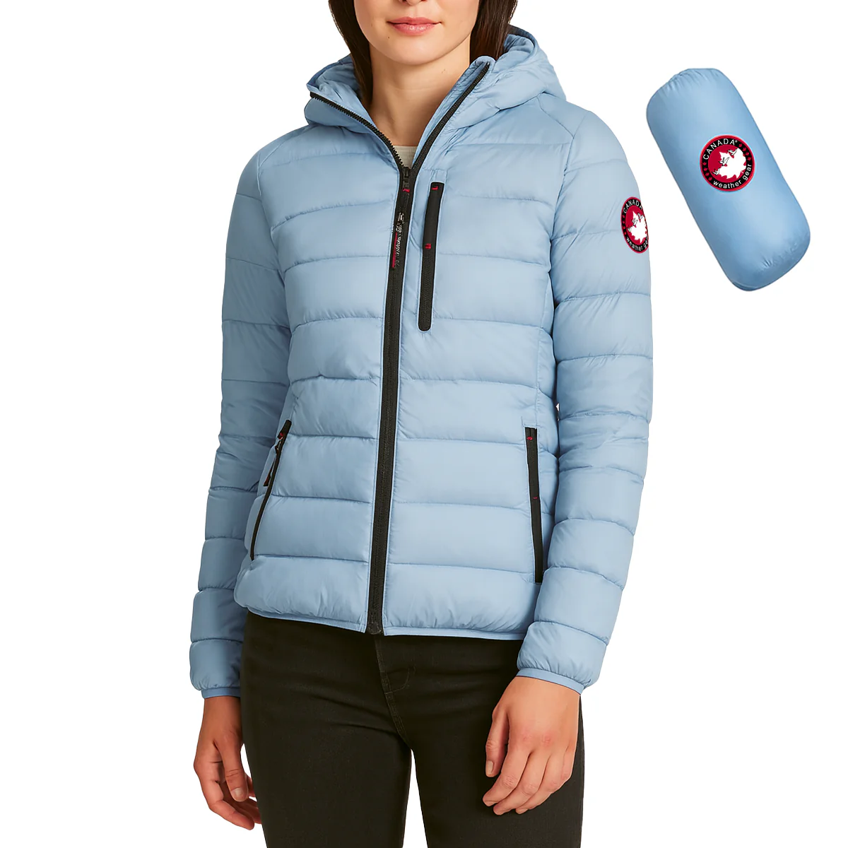 Canada Weather Gear Women's Packable Jacket - Image 3