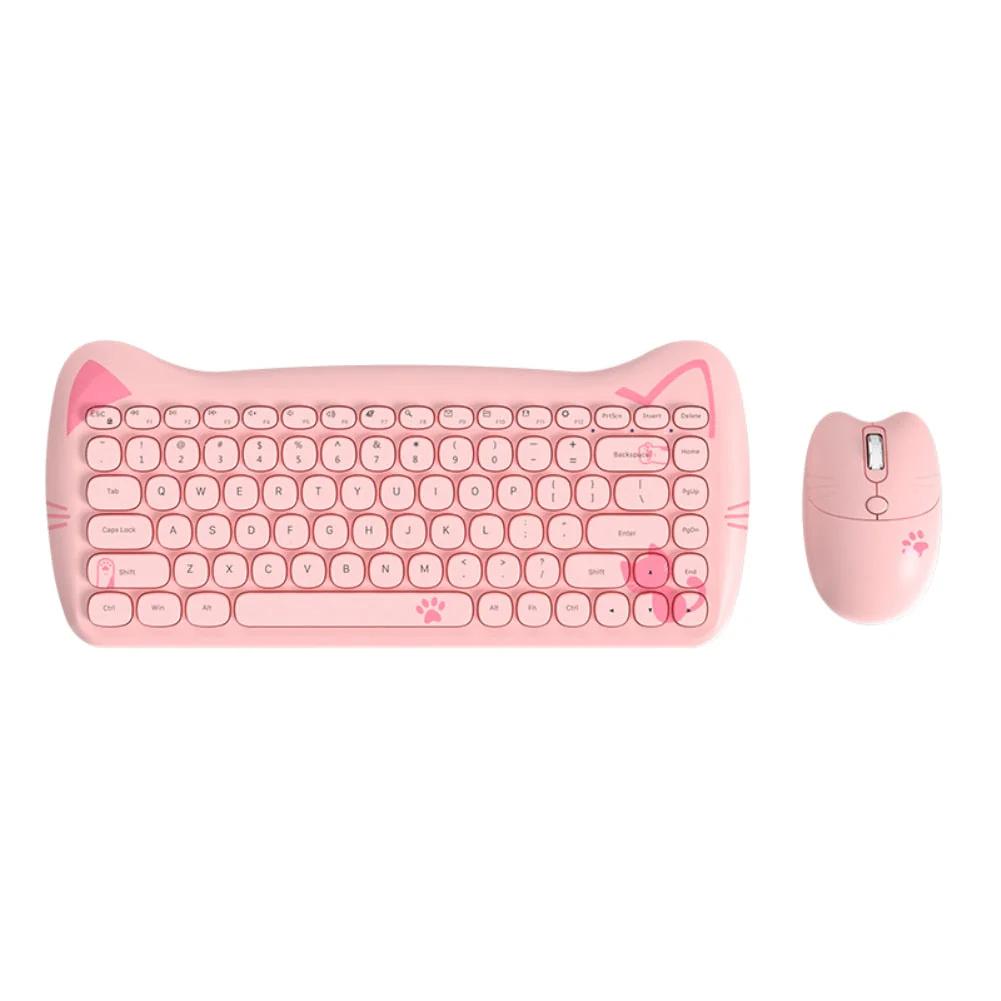 Kore Kawaii Cat Wireless Keyboard & Mouse - Image 5