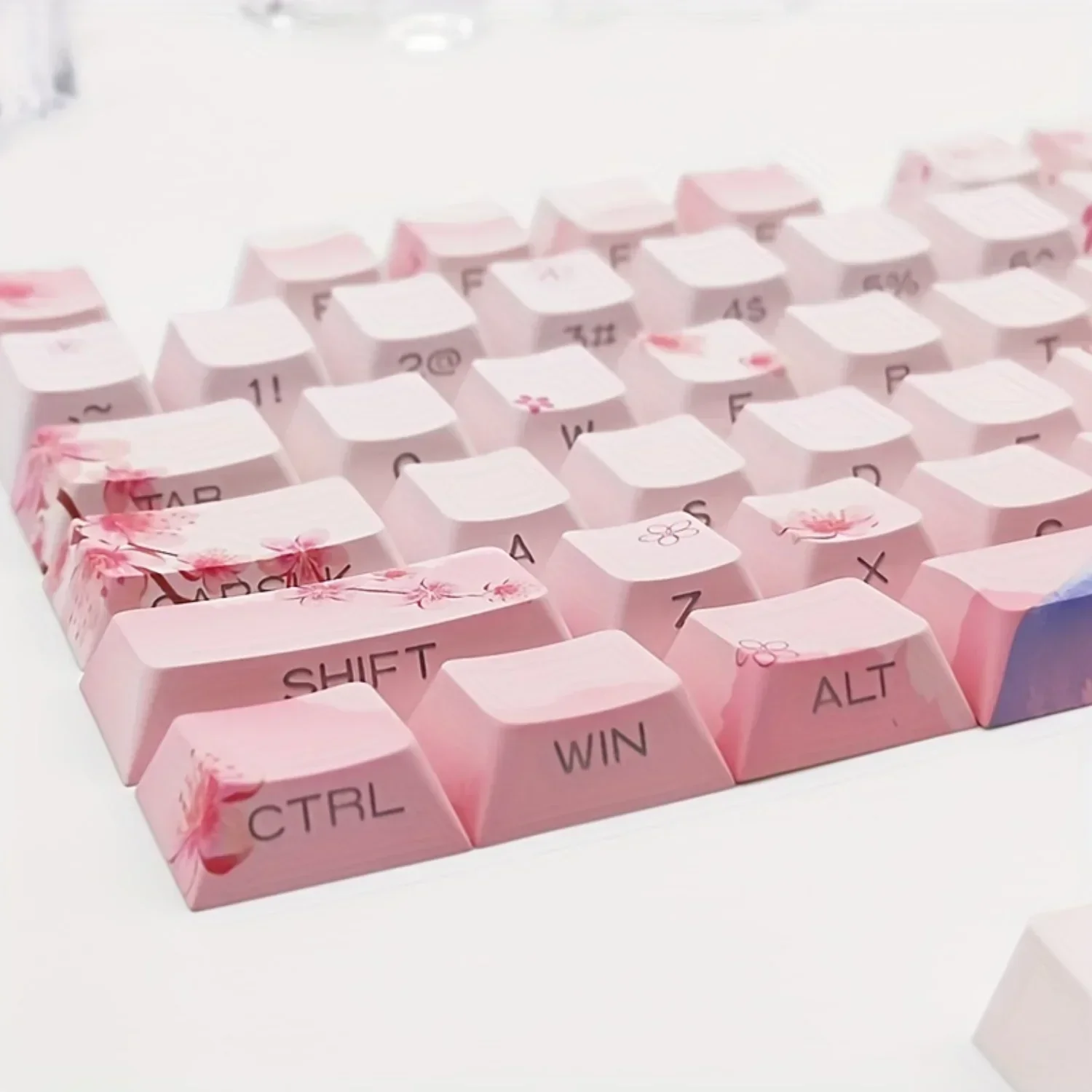 Kore Kawaii Cherry Blossom Keyboard Keycaps - Image 3