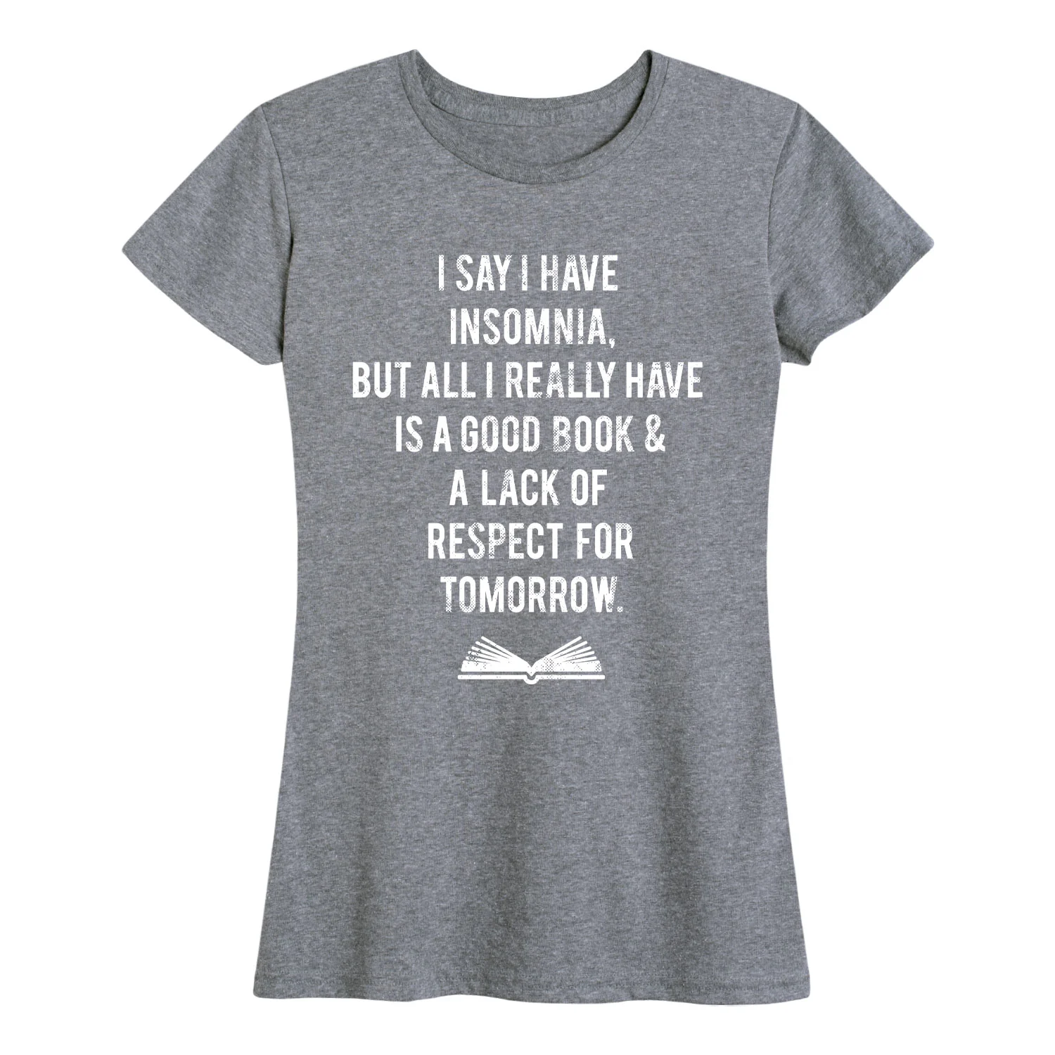 Instant Message - I Say I Have Insomnia - Women's Short Sleeve Graphic T-shirt - Image 3
