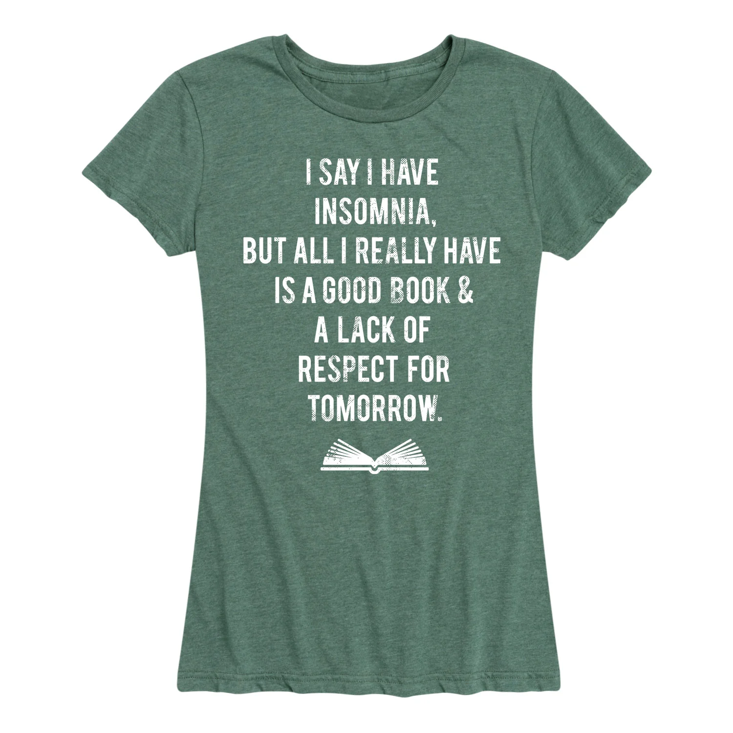 Instant Message - I Say I Have Insomnia - Women's Short Sleeve Graphic T-shirt - Image 4