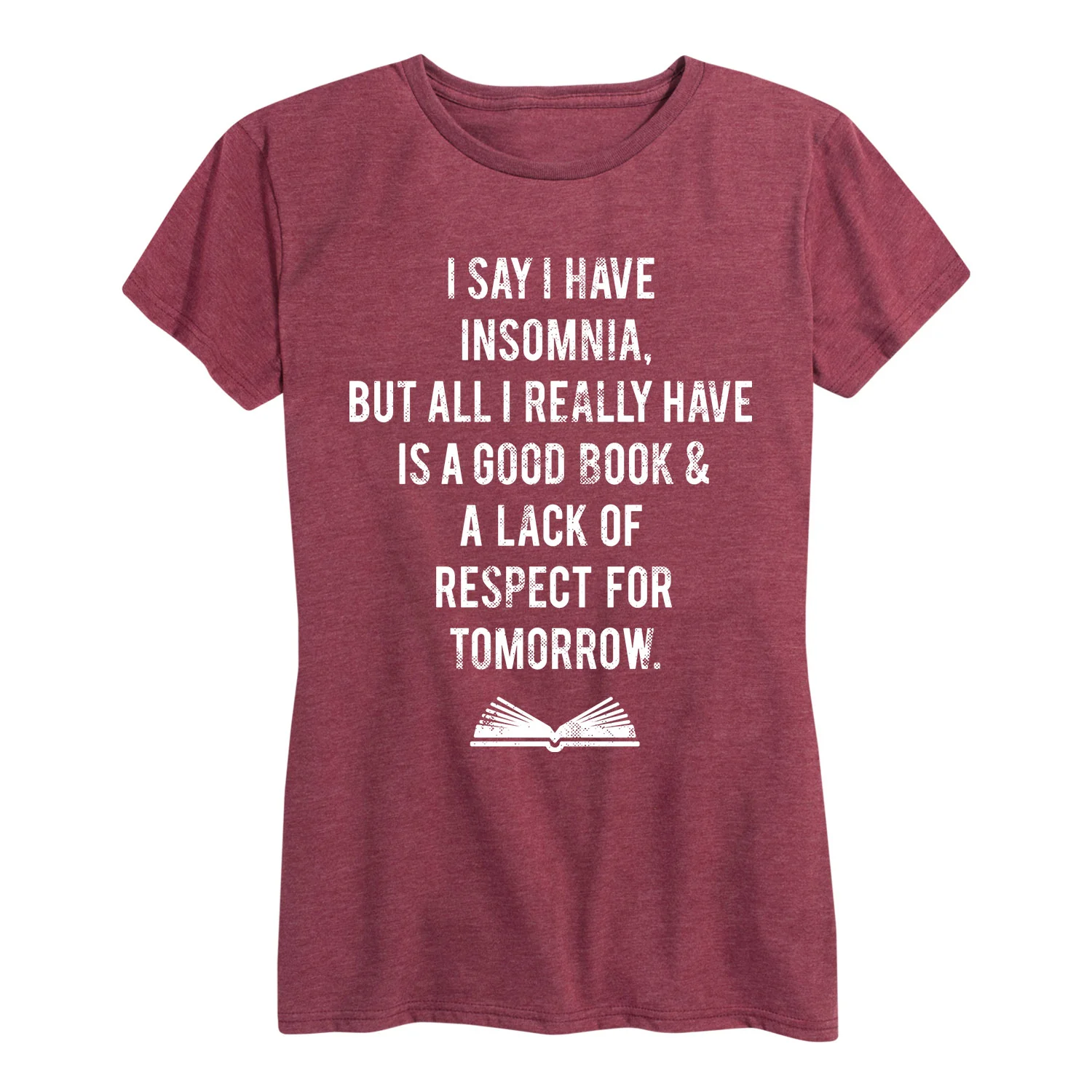 Instant Message - I Say I Have Insomnia - Women's Short Sleeve Graphic T-shirt - Image 5