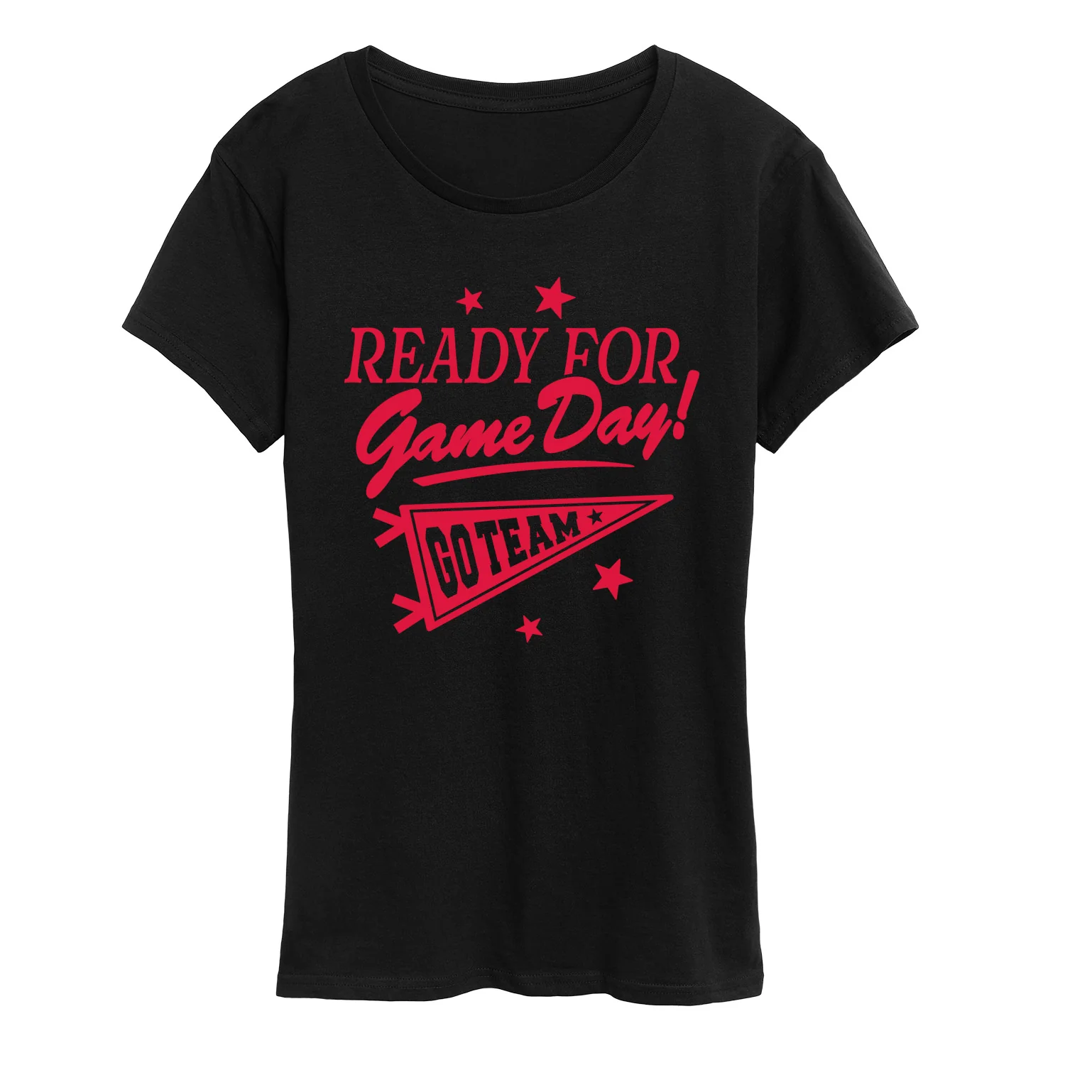 Instant Message - Ready For Game Day - Women's Short Sleeve Graphic T-Shirt - Image 3