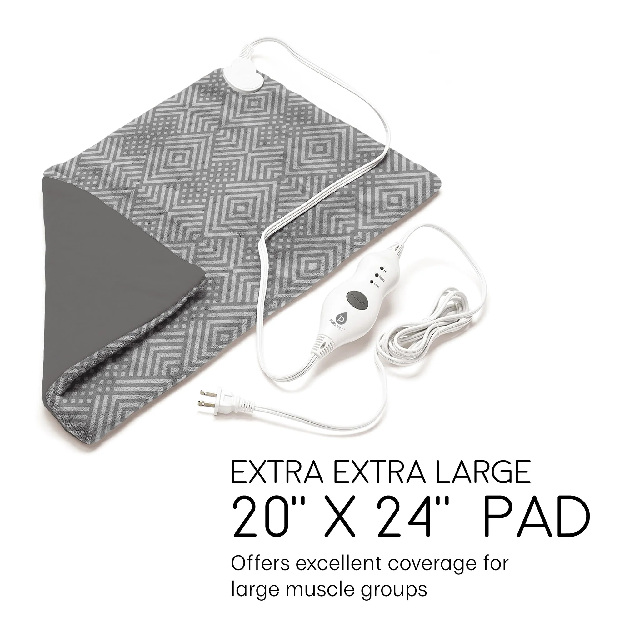 Pursonic Extra Extra Large Electric Heating Pad - Image 13