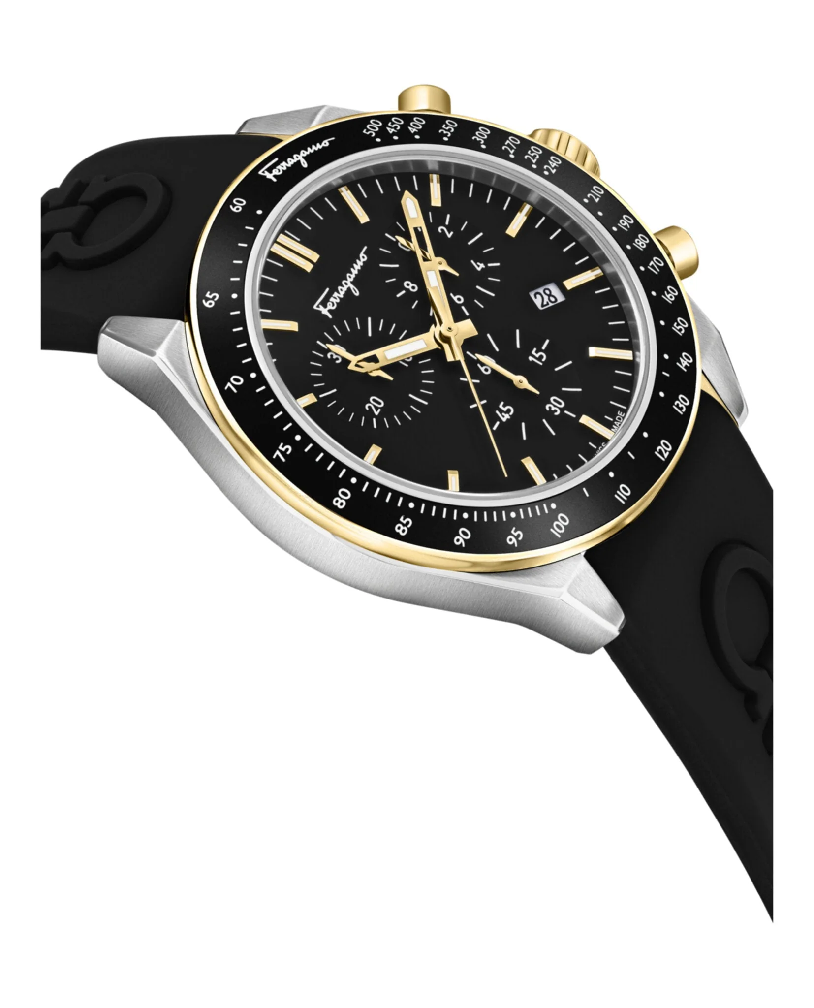 Ferragamo Urban Chrono Silicone Watch - Image 3