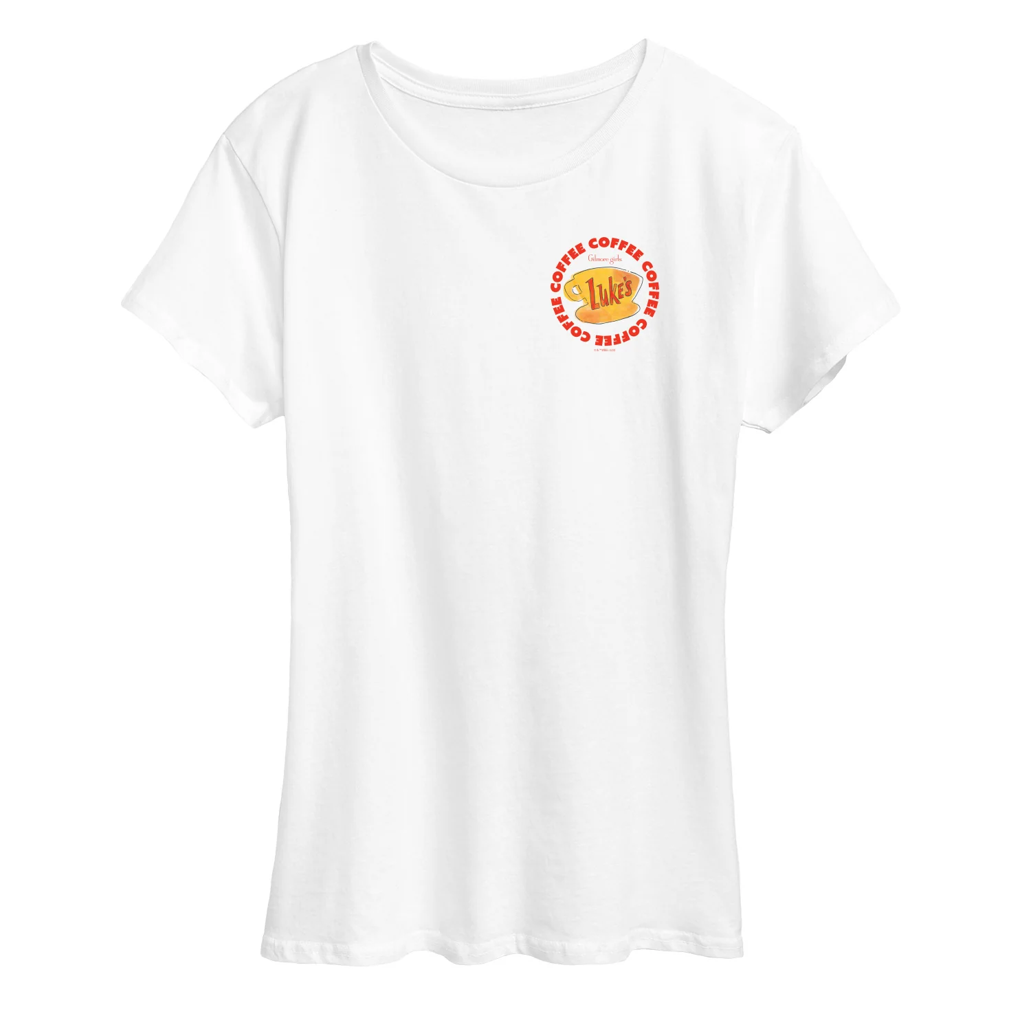 Gilmore Girls - Luke's Coffee Circle - Women's Short Sleeve Graphic T-Shirt - Image 4