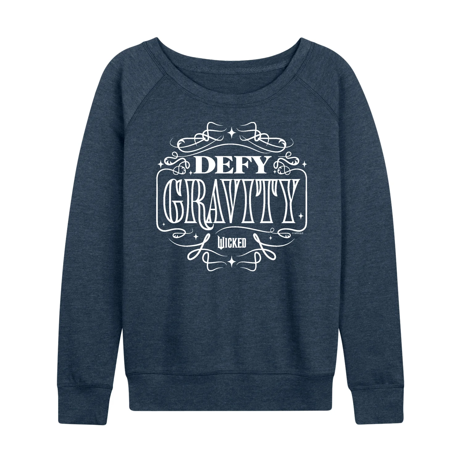 Wicked - Defy Gravity - Women's French Terry Pullover Long Sleeve Shirt - Image 3