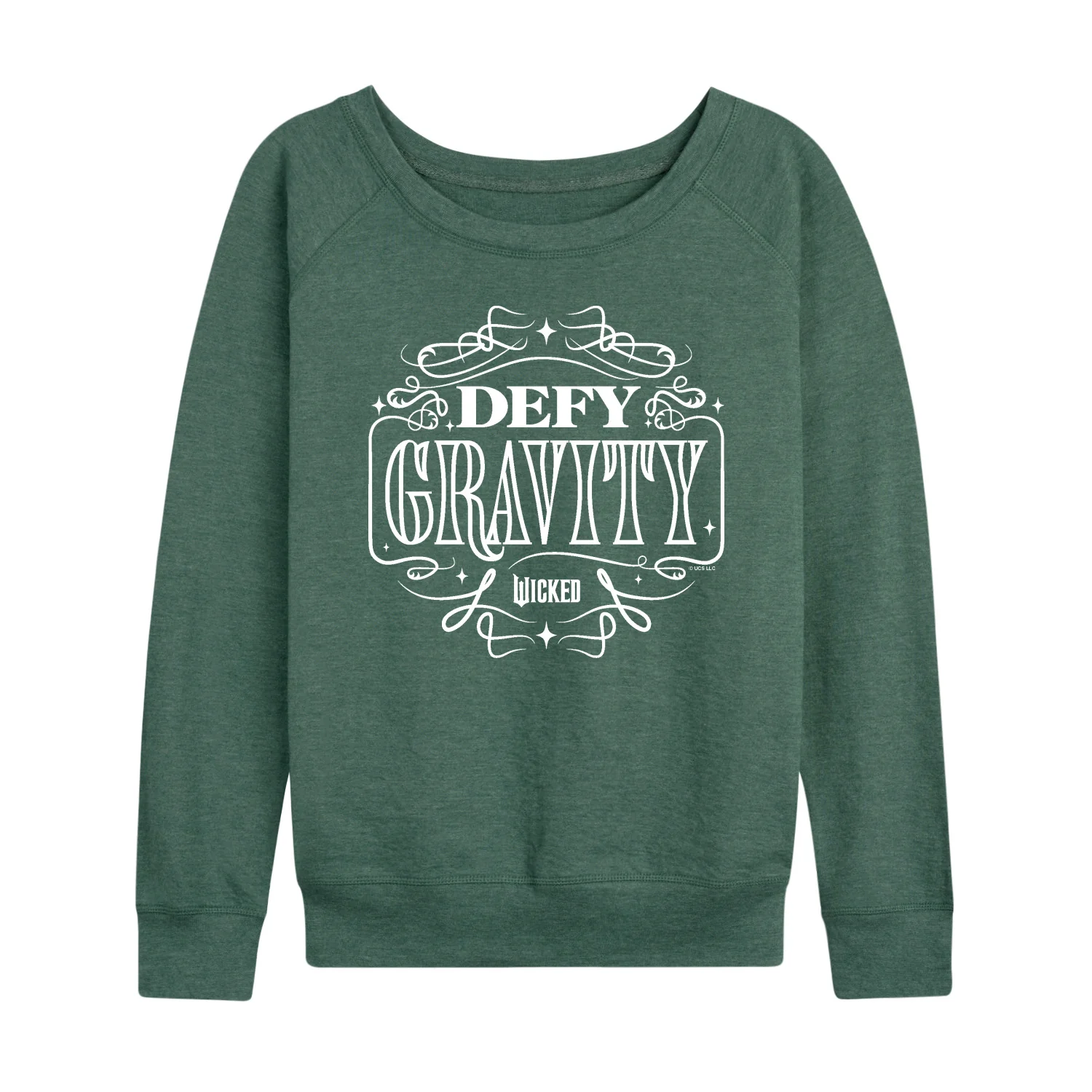 Wicked - Defy Gravity - Women's French Terry Pullover Long Sleeve Shirt - Image 4