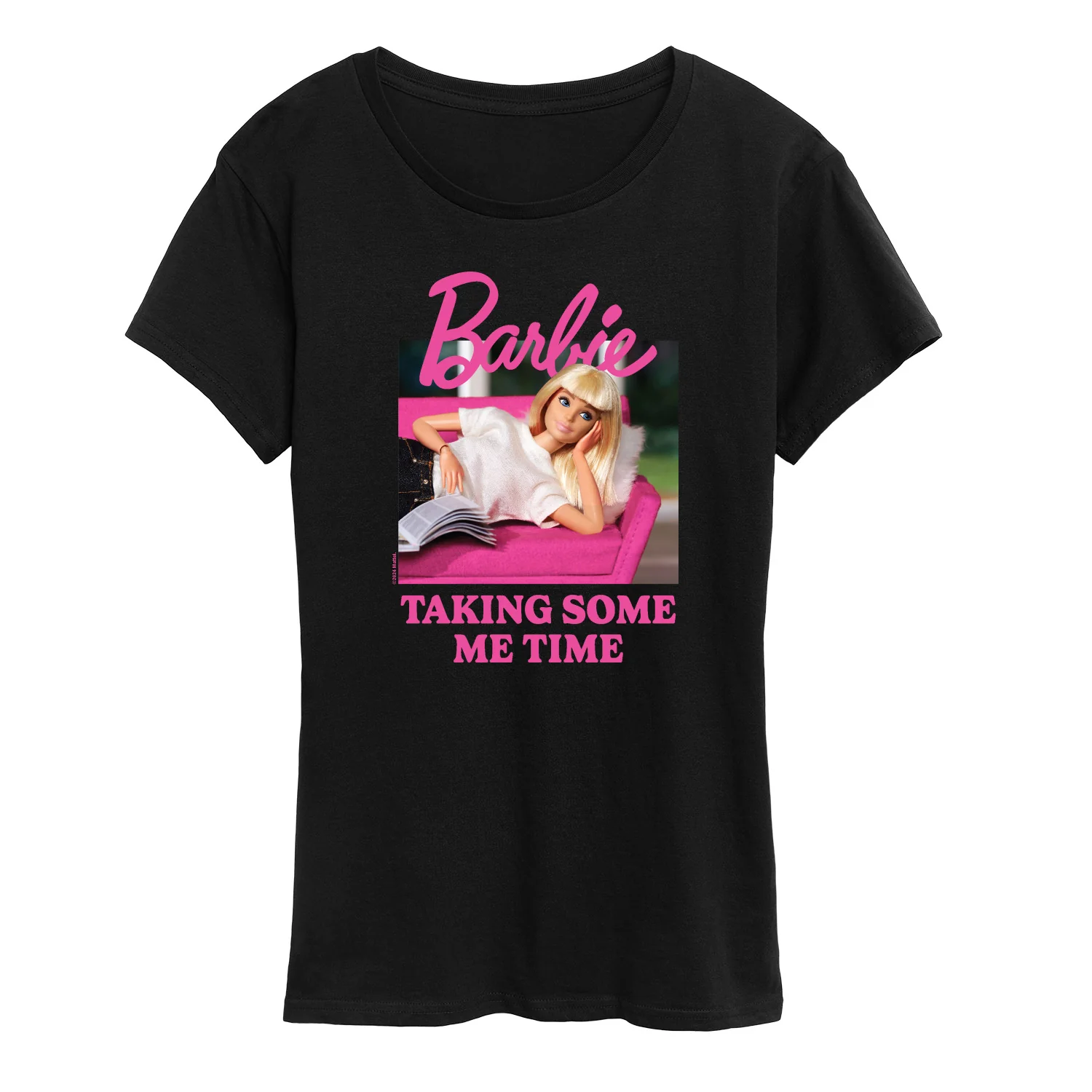 Barbie - Taking Some Me Time - Women's Short Sleeve Graphic T-Shirt - Image 3