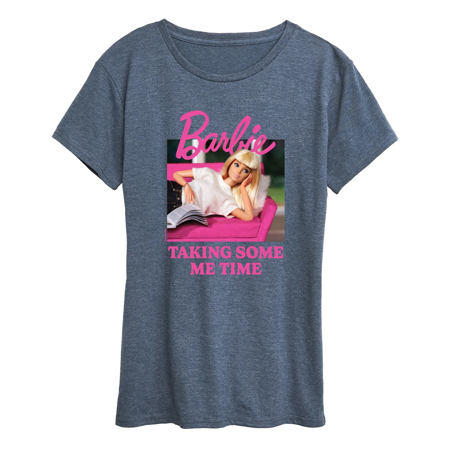 Barbie - Taking Some Me Time - Women's Short Sleeve Graphic T-Shirt - Image 4