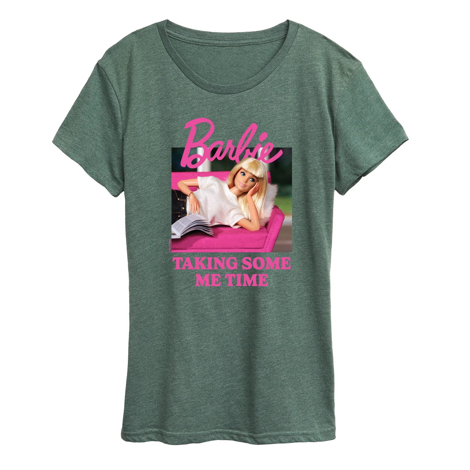 Barbie - Taking Some Me Time - Women's Short Sleeve Graphic T-Shirt - Image 7