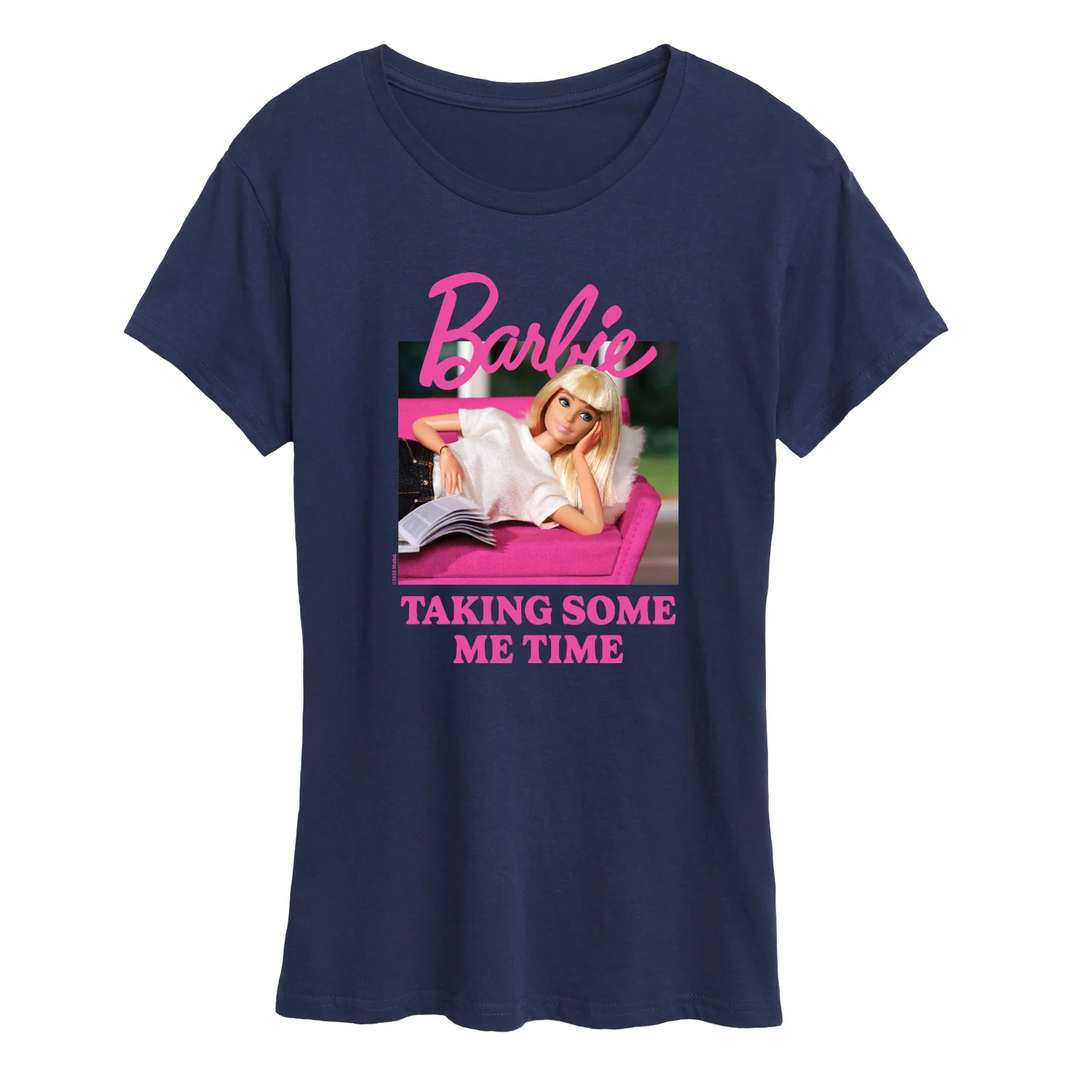 Barbie - Taking Some Me Time - Women's Short Sleeve Graphic T-Shirt - Image 8