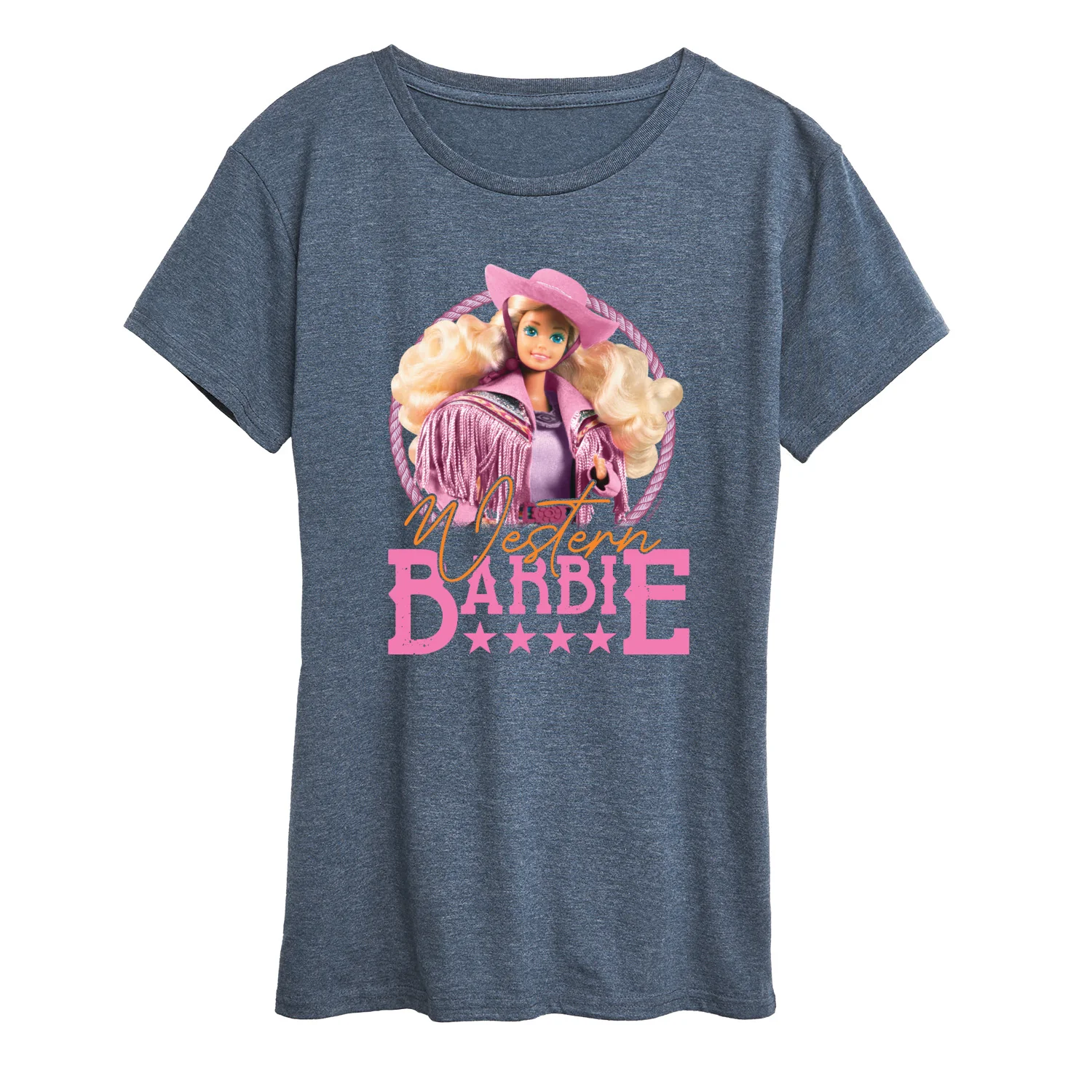 Barbie - Western - Women's Short Sleeve Graphic T-Shirt - Image 4