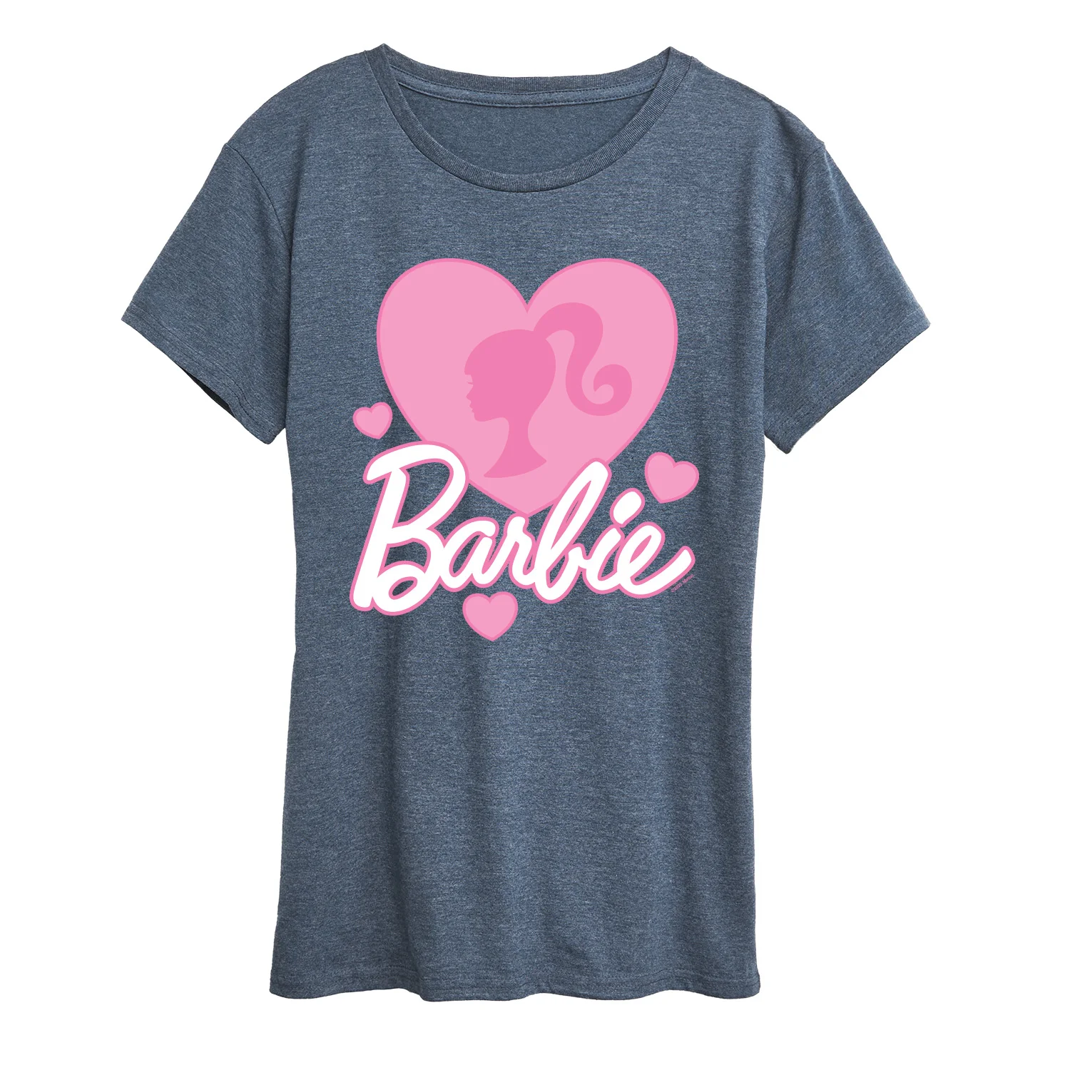 Barbie - Logo Love Hearts - Women's Short Sleeve Graphic T - Shirt - Image 4