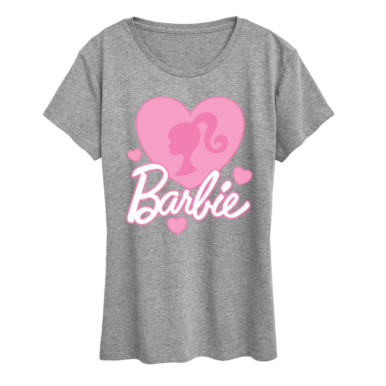 Barbie - Logo Love Hearts - Women's Short Sleeve Graphic T - Shirt - Image 6