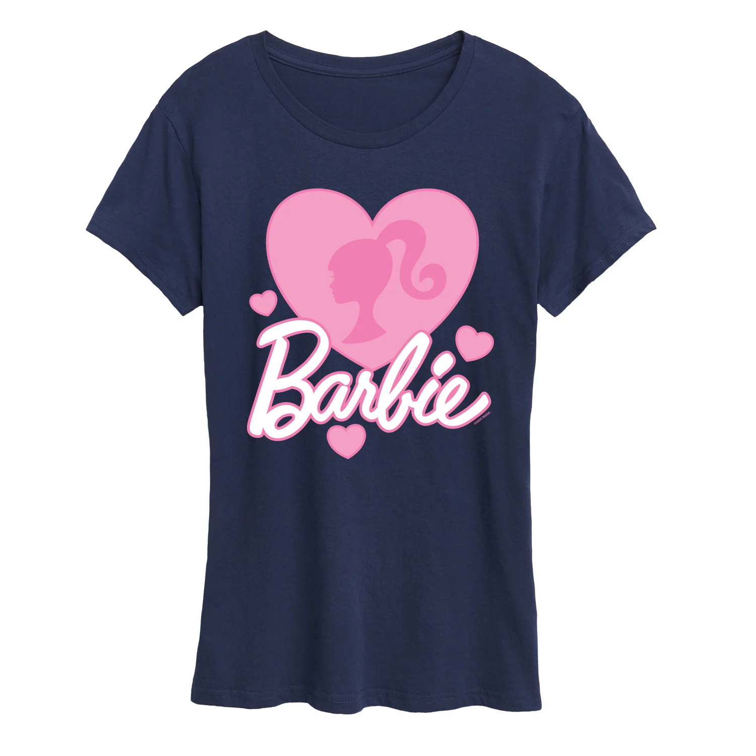 Barbie - Logo Love Hearts - Women's Short Sleeve Graphic T - Shirt - Image 7