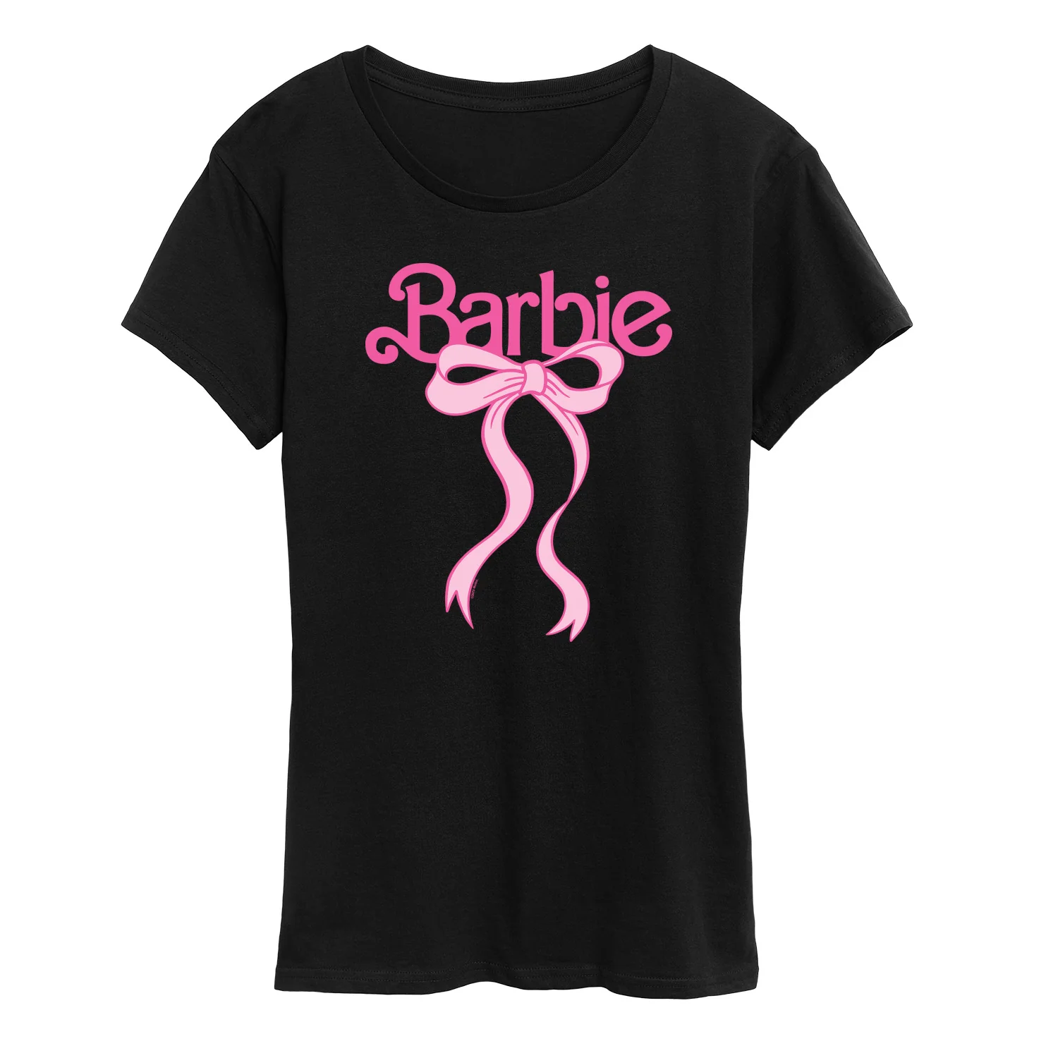 Barbie - Logo Coquette Bow - Women's Short Sleeve Graphic T - Shirt - Image 3