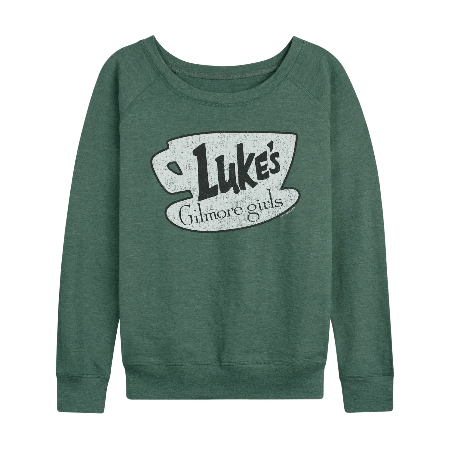 Gilmore Girls - Lukes Coffee - Women's French Terry Long Sleeve Pullover - Image 4
