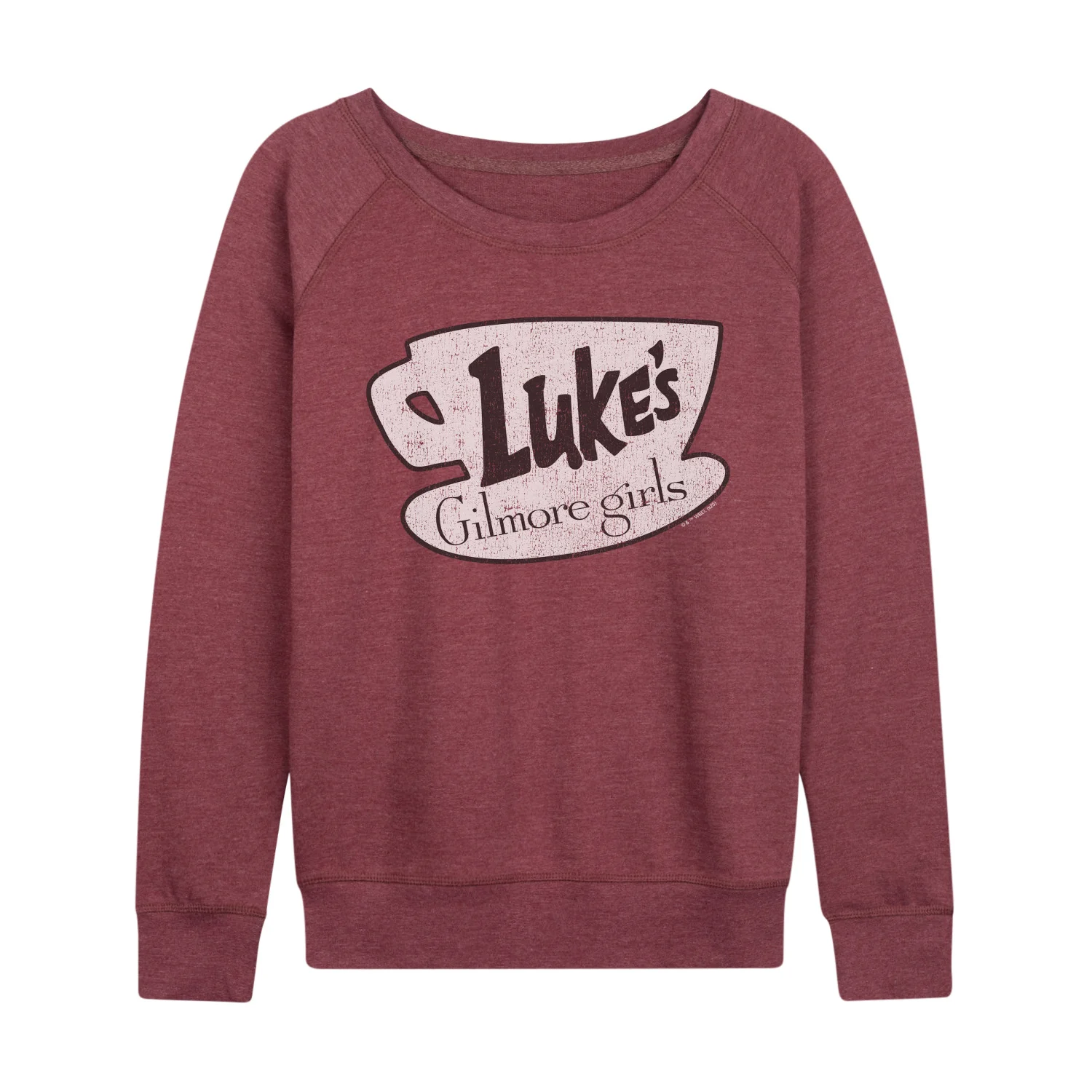Gilmore Girls - Lukes Coffee - Women's French Terry Long Sleeve Pullover - Image 5