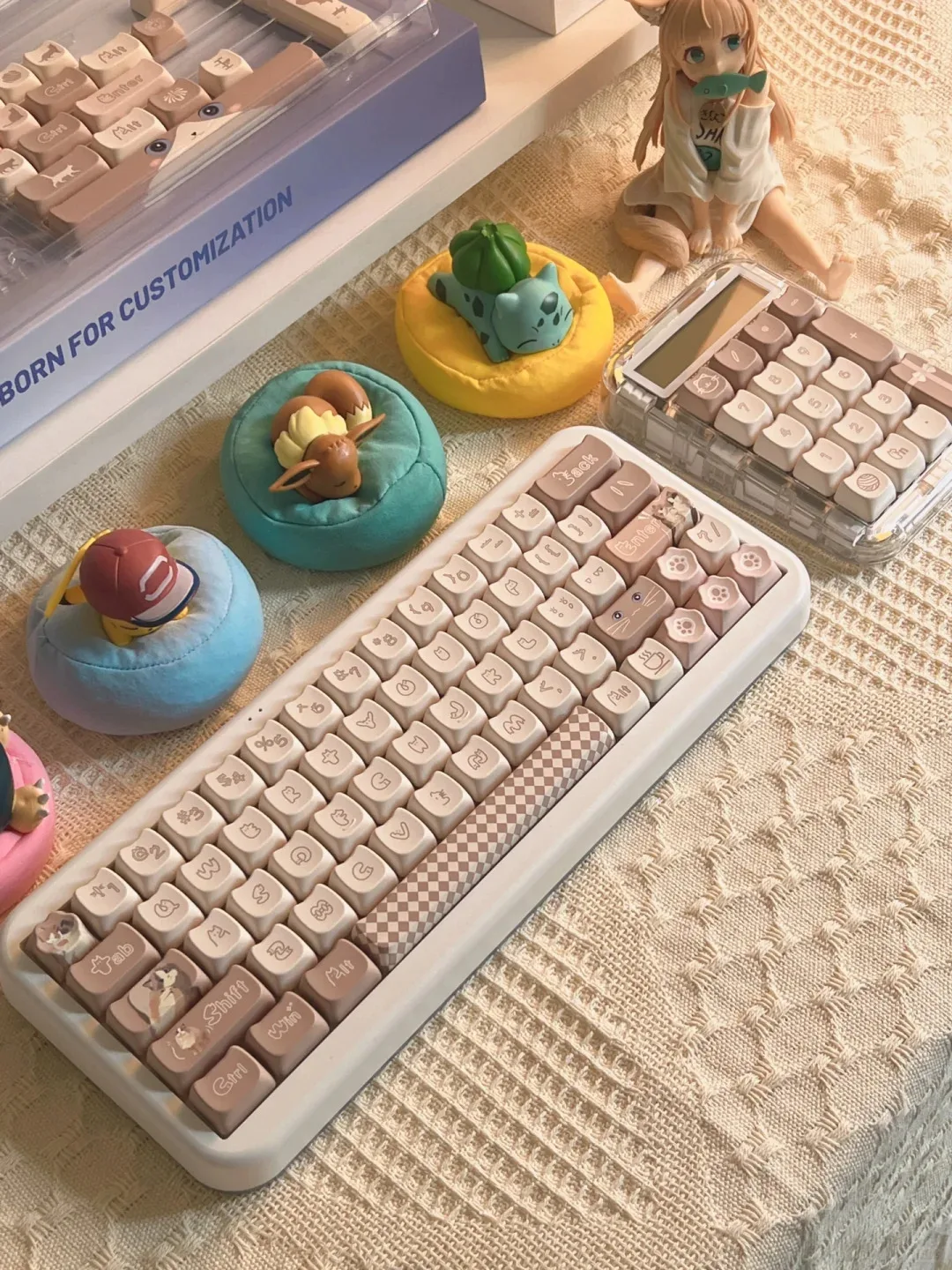 Kore Kawaii Kawaii Cat Keyboard Keycaps Set - Image 12