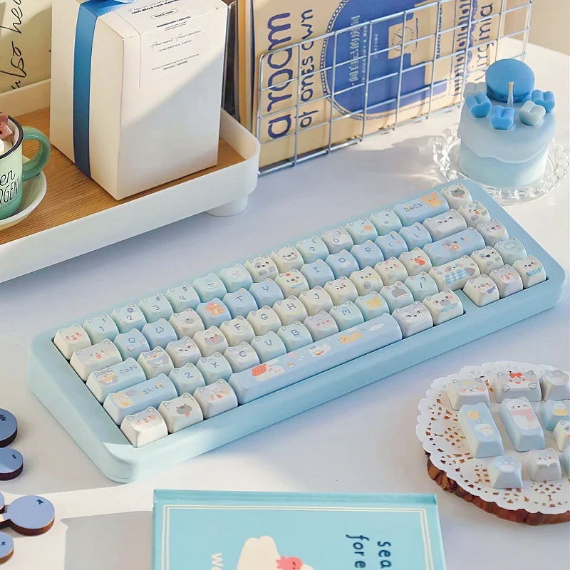 Kore Kawaii Kawaii Cat Keyboard Keycaps Set - Image 3