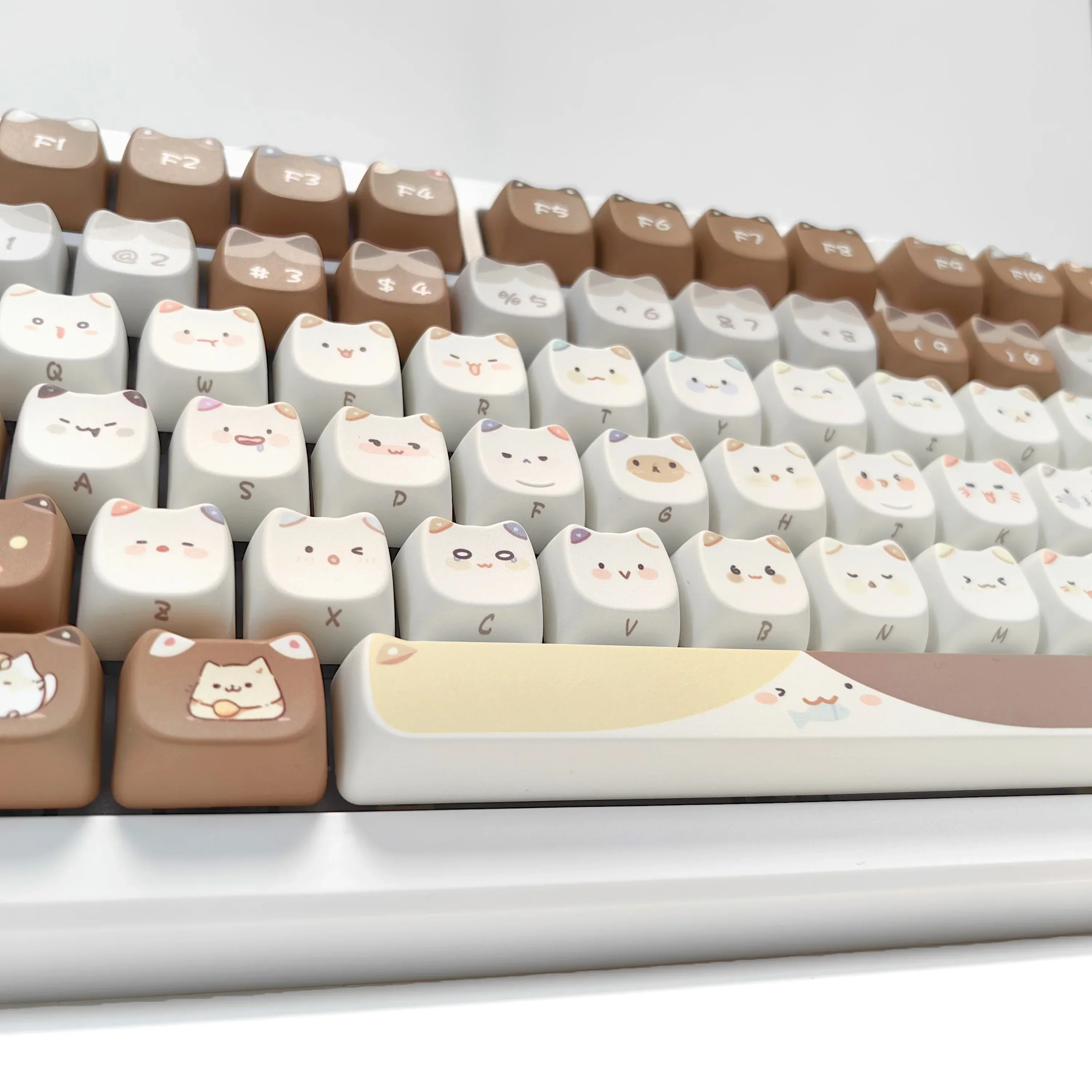 Kore Kawaii Kawaii Cat Keyboard Keycaps Set - Image 4