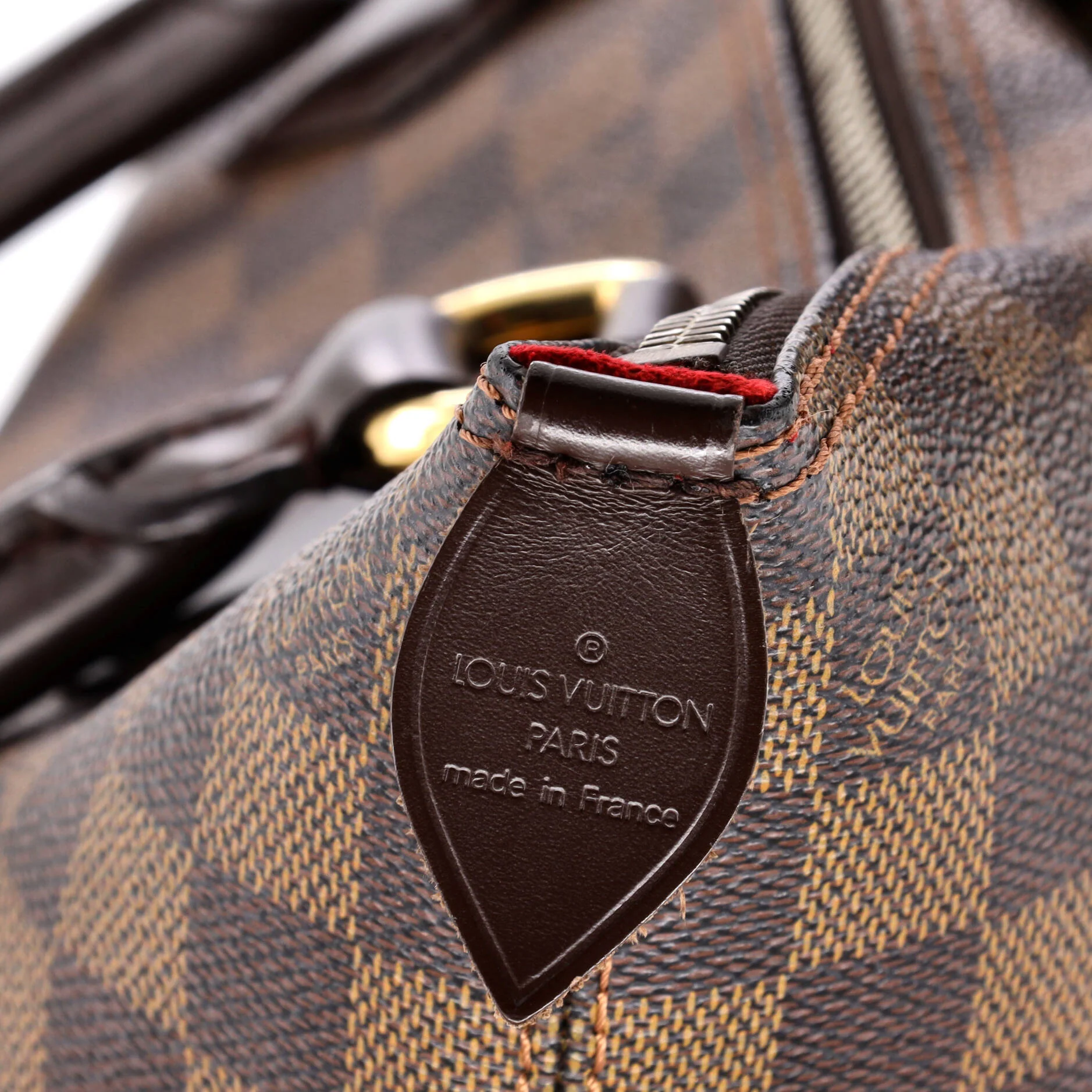 Pre-Loved Louis Vuitton Saleya Handbag Damier PM - Image 7