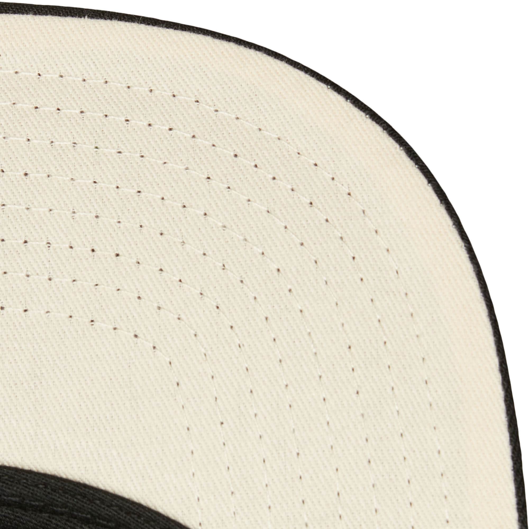 Men's Mitchell & Ness MLB Team Classic Snapback Coop Dodgers - Black - Image 4