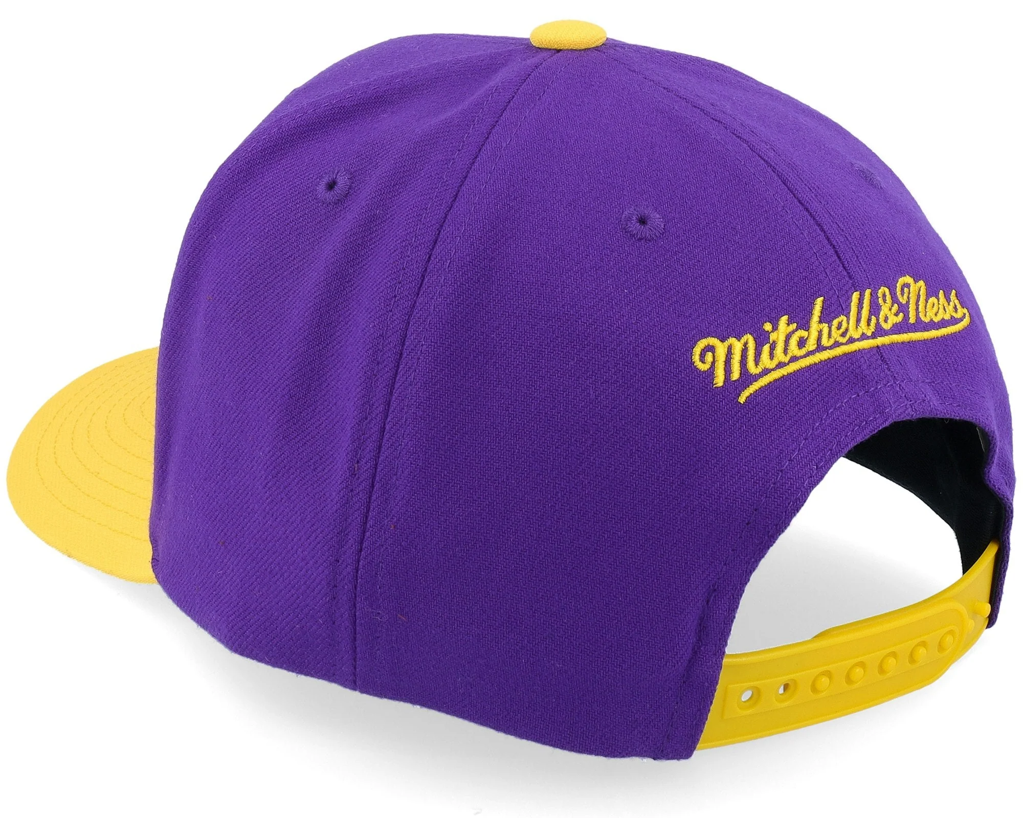 Men's Mitchell & Ness NBA Boom Text Pro Snapback Lakers - Purple - Image 3