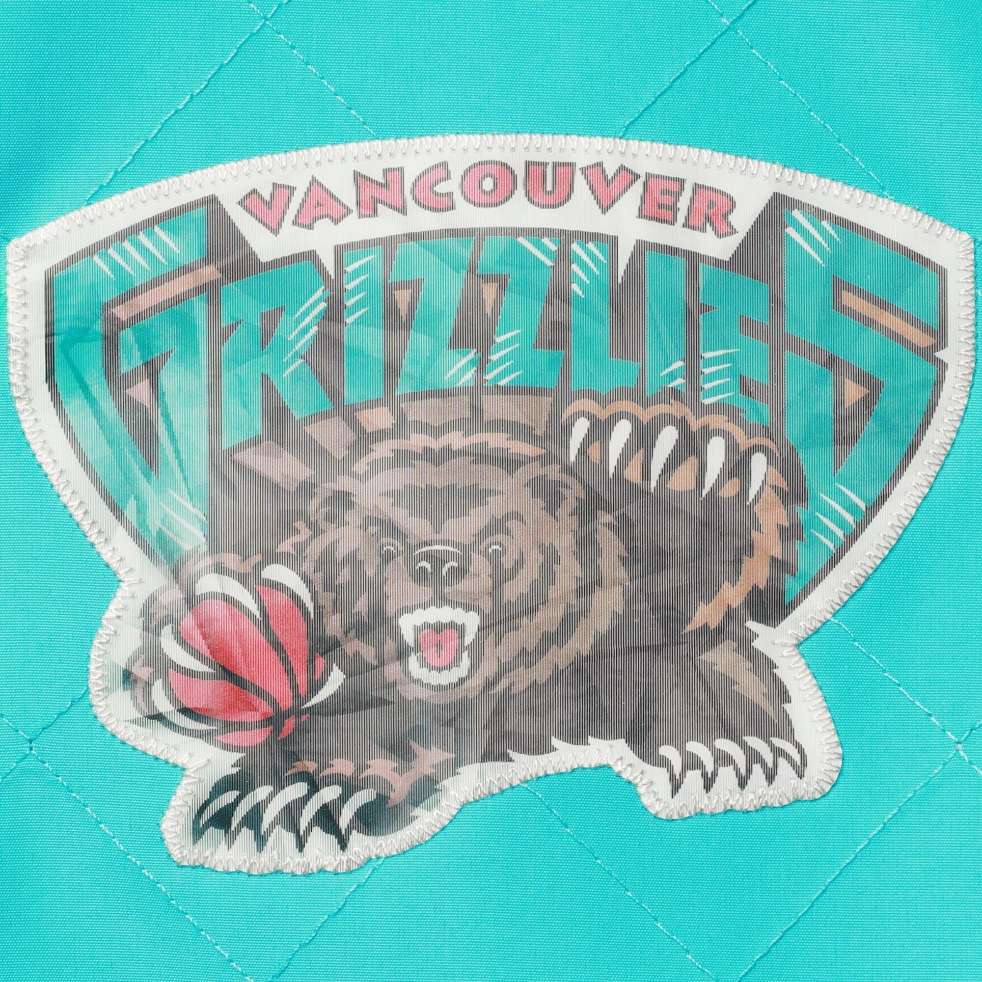 Men's Mitchell & Ness 75Th Anni Warm Up Jacket Grizzlies - Image 4
