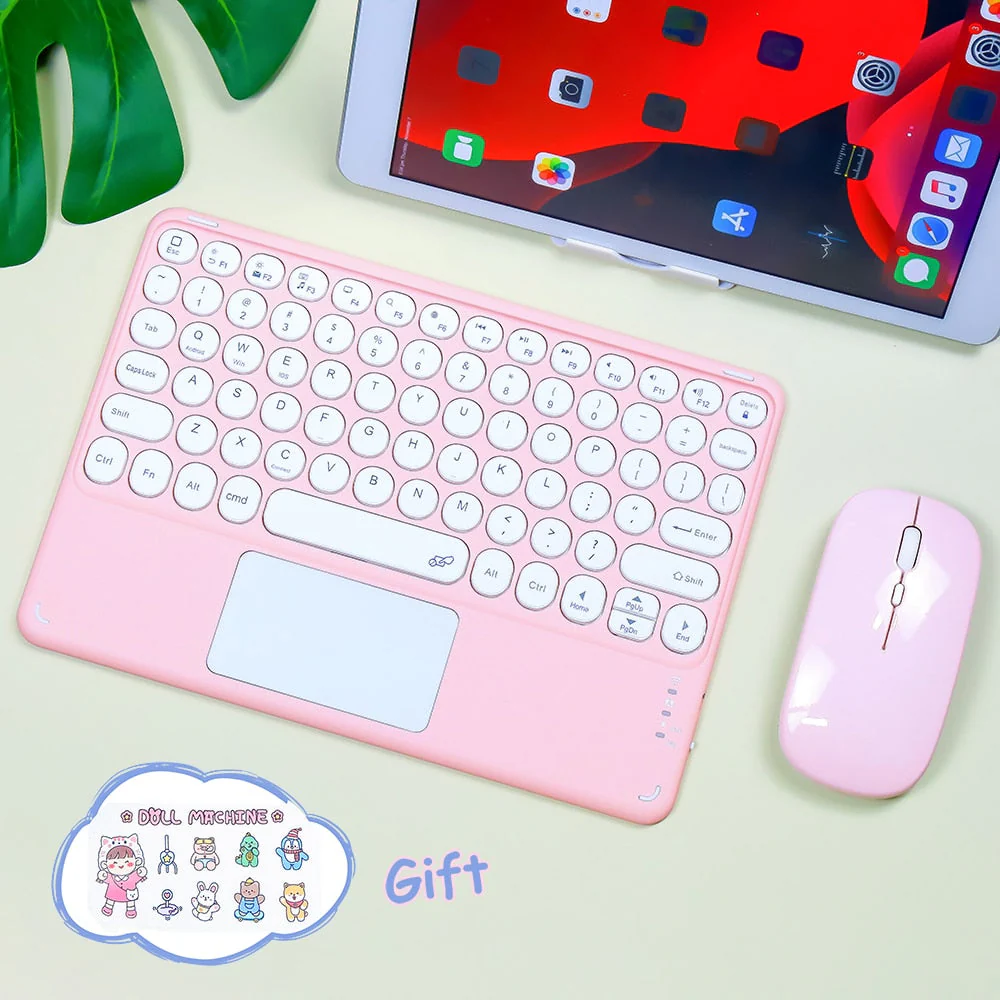 Kore Kawaii Pastel Wireless iPad Keyboard & Mouse - Image 3
