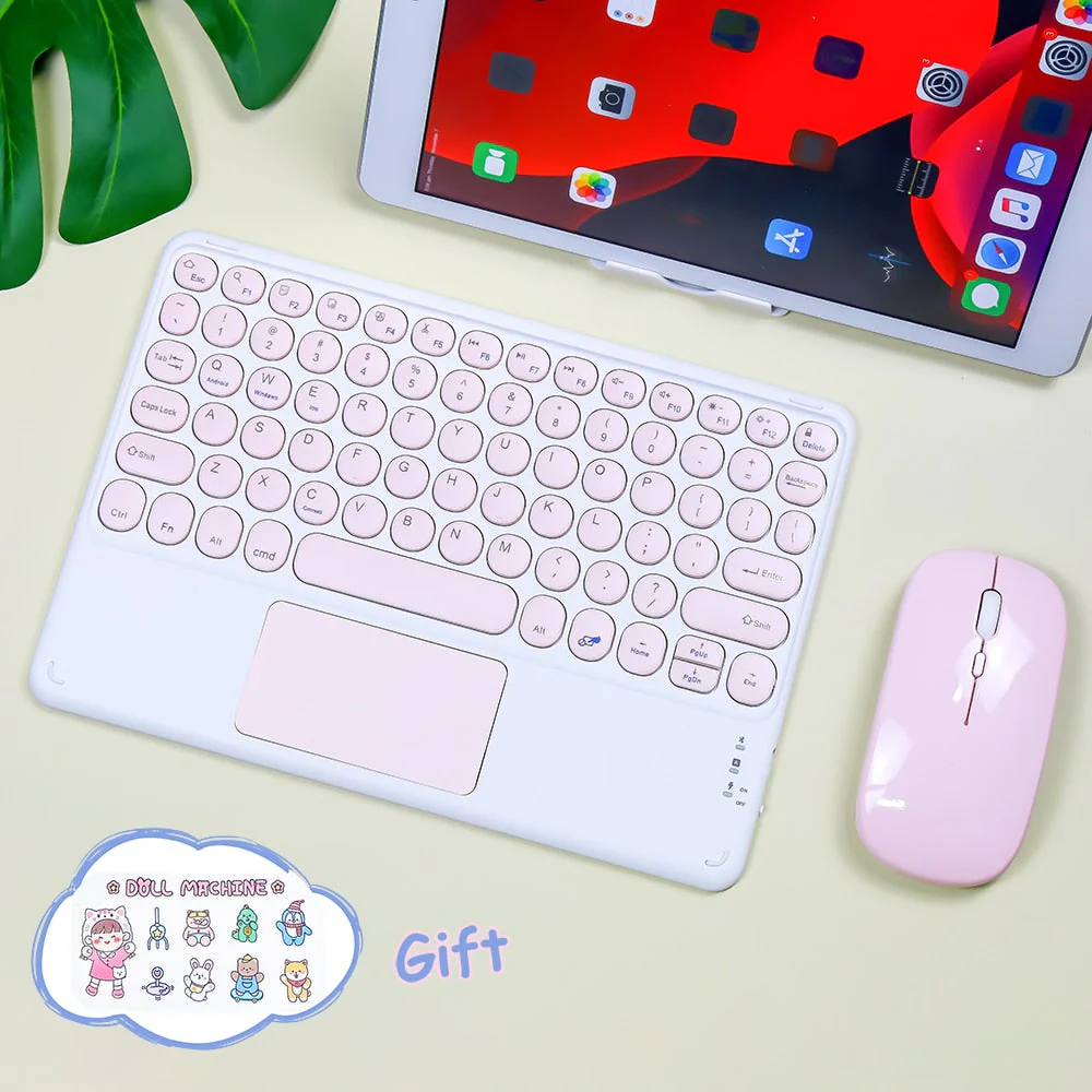 Kore Kawaii Pastel Wireless iPad Keyboard & Mouse - Image 5