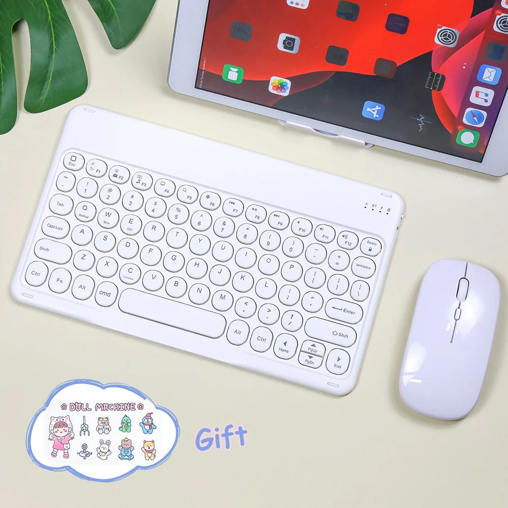 Kore Kawaii Pastel Wireless iPad Keyboard & Mouse - Image 8