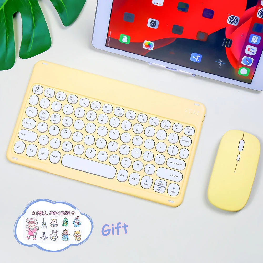 Kore Kawaii Pastel Wireless iPad Keyboard & Mouse - Image 9