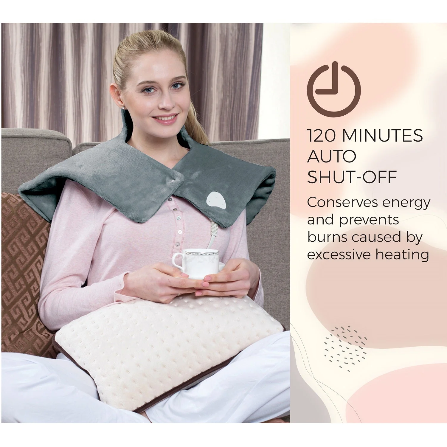 Pursonic Electric Neck & Shoulder Heating Pad - Image 5