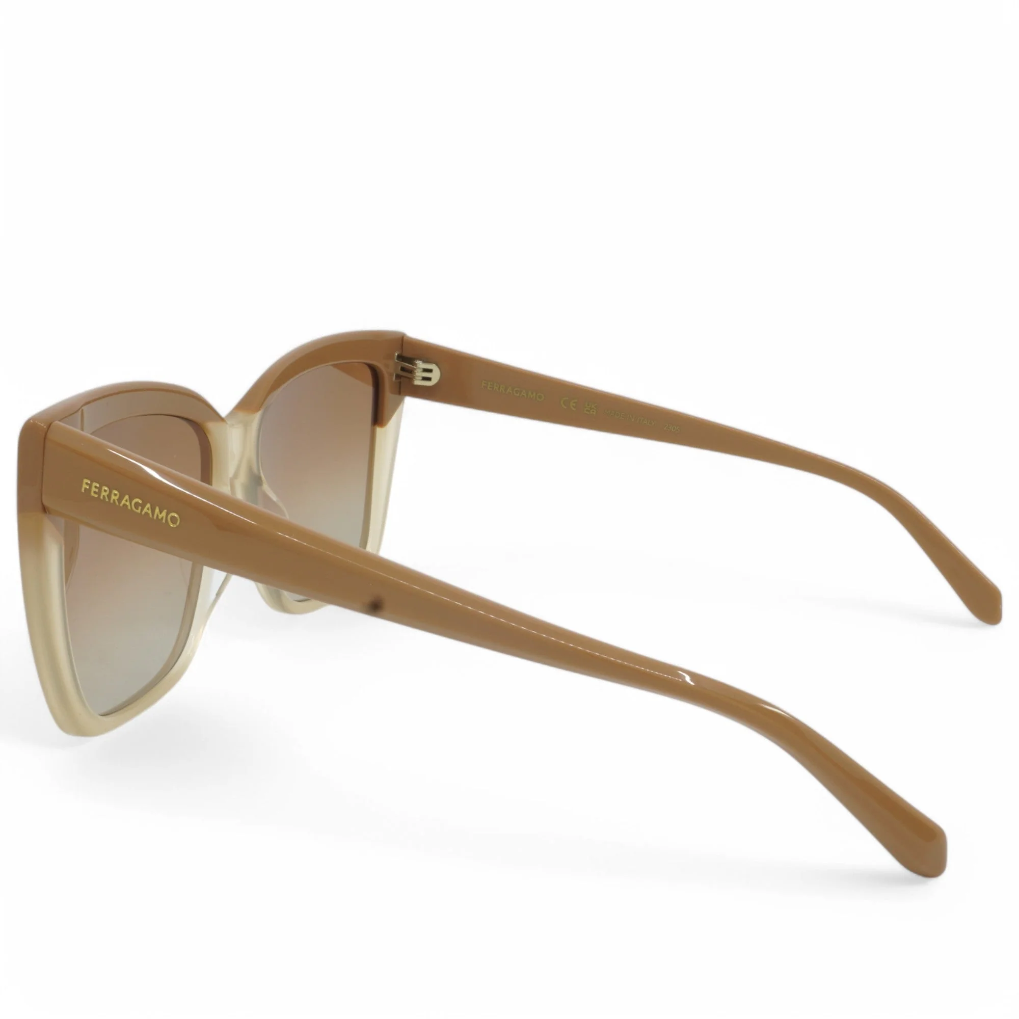 Unisex Salvatore Ferragamo Square Sunglasses - Image 4
