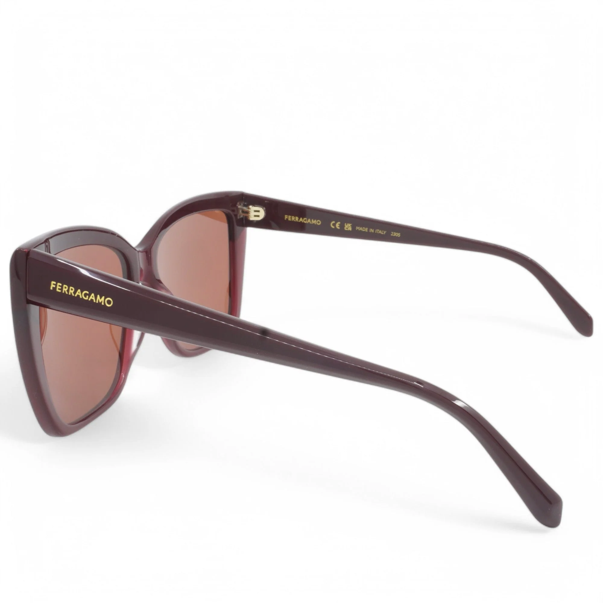 Unisex Salvatore Ferragamo Butterfly Sunglasses - Image 4
